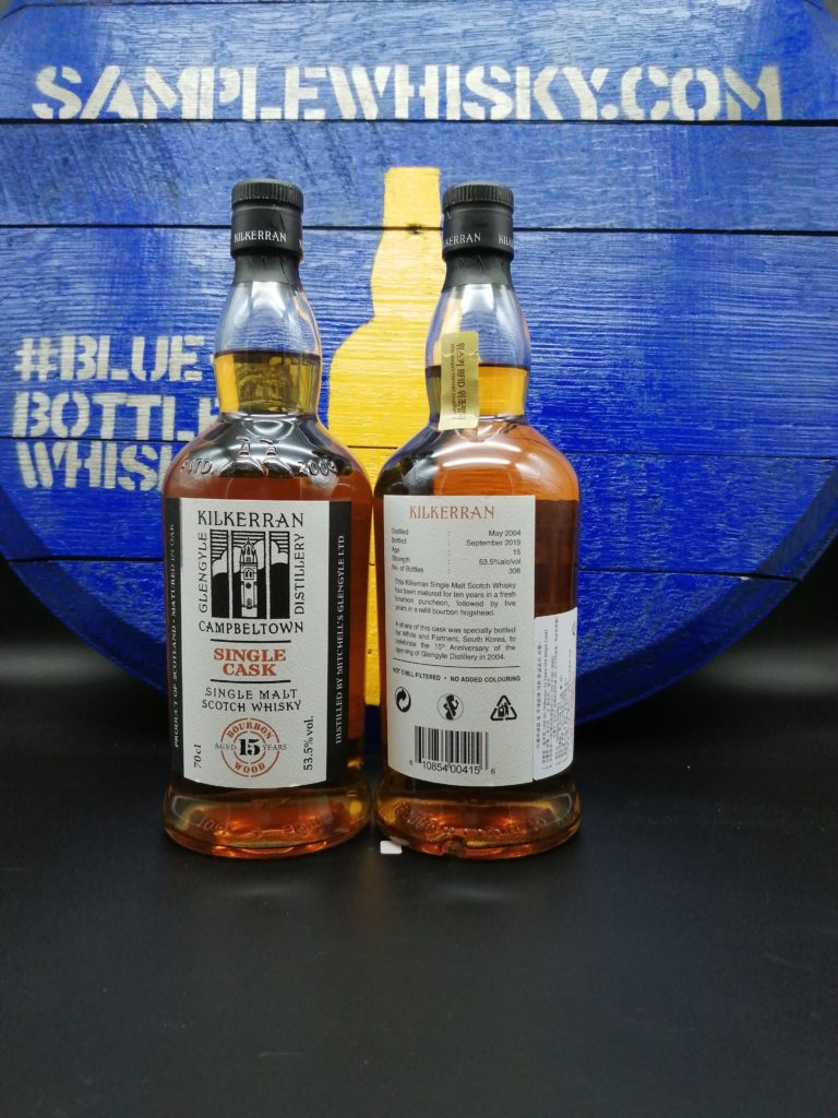 Kilkerran 15 yo Corea Bourbon 53,5 White and Partners